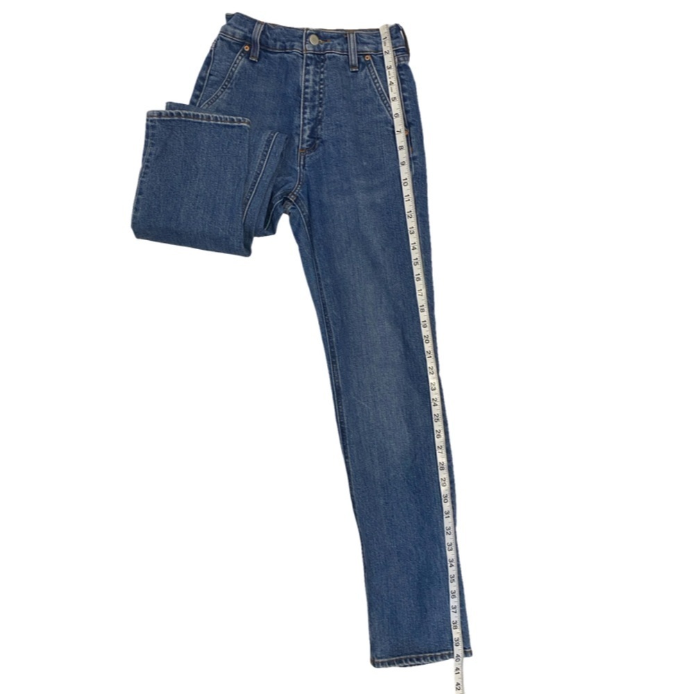Denim Forum The Arlo Hi-Rise Trouser Straight Jean Size 24 - Picture 13 of 16